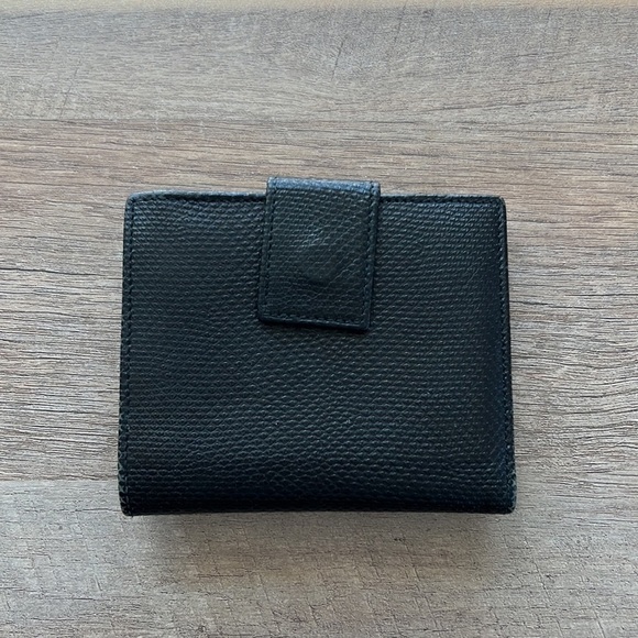 💎 GUCCI - GG Black Compact Wallet - Picture 4 of 9